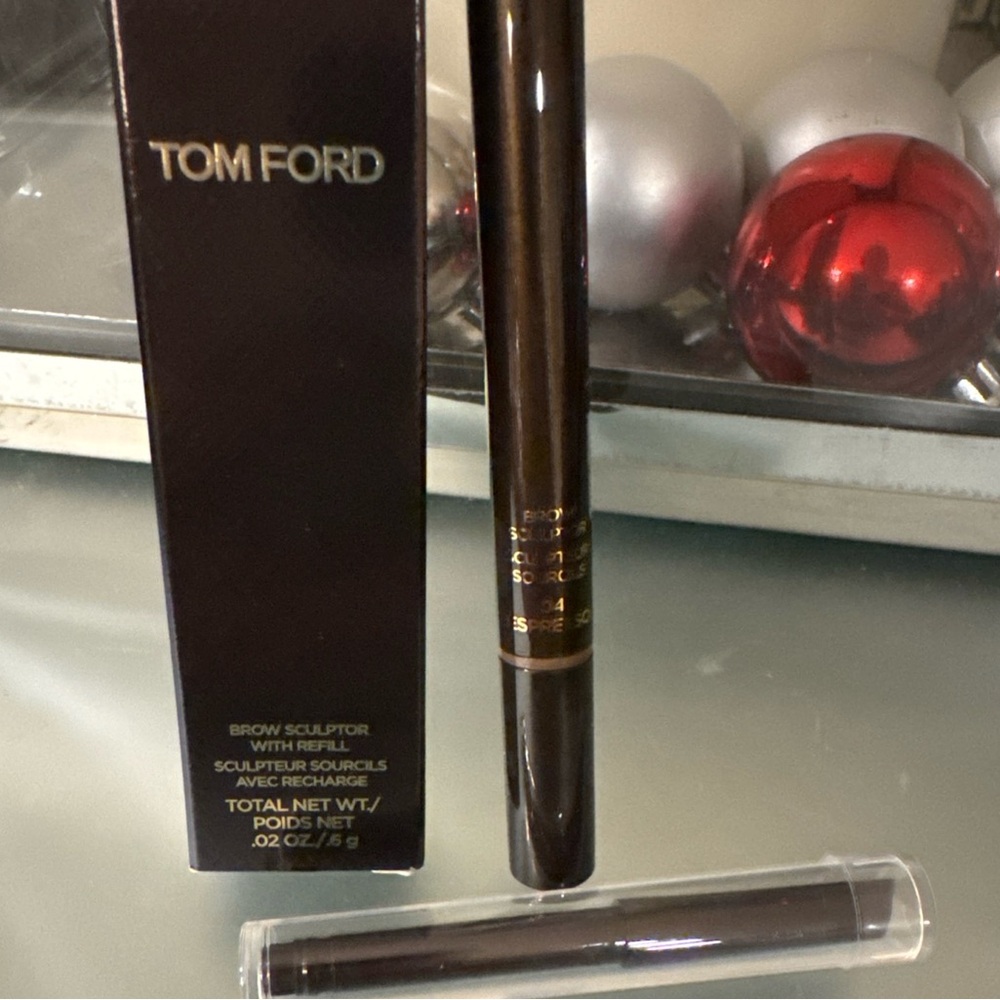 Tom Ford Dark Brown Brow Sculptor with Refill